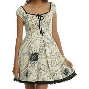 Mauraders Map Dress
